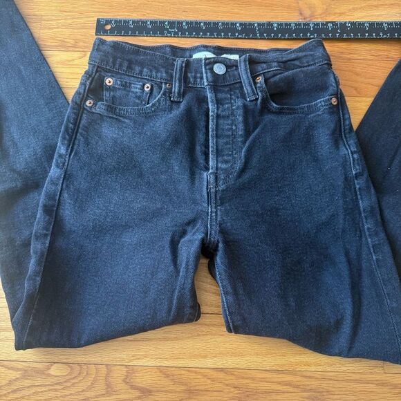 Black Levi Strauss & Co Wedgie Skinny Jeans - Picture 1 of 6